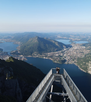 La vista mozzafiato dal belvedere del Parco Valentino